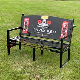 Poppy Memory Bench