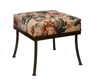 Equestrian Metal Footstool
