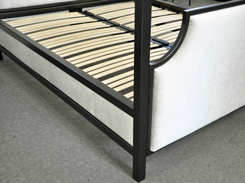 British made metal bed