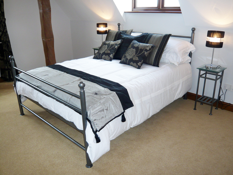 British made metal bed