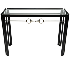 Snaffle Bit Metal Console