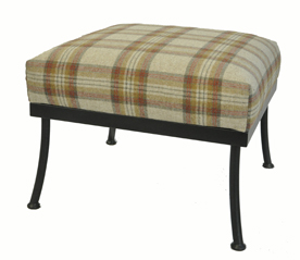 Tartan Footstool