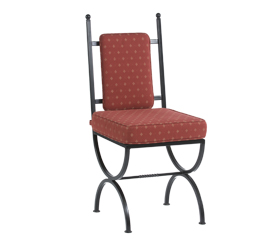 Windsor Metal Chair - Boxed Cushion