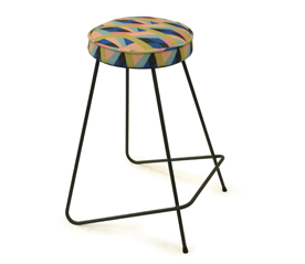 Zig Zag Bar Stool